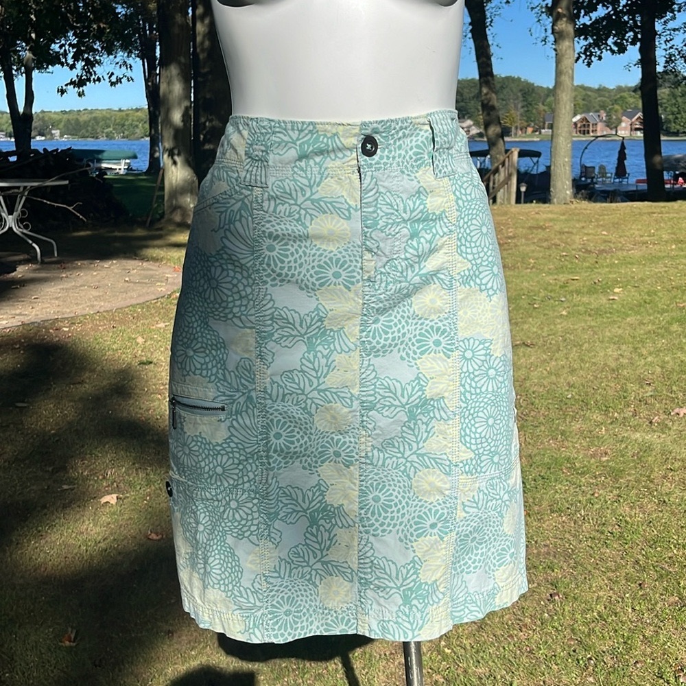 Eddie Bower 7 pocket cotton skirt 6-8
